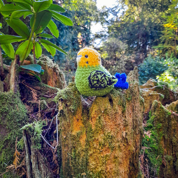 Low-Sew Chubby Baby Budgie Plushie