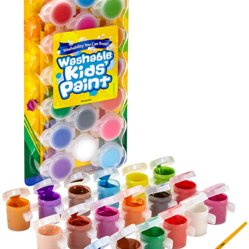 Crayola Washable Kid's Paint Pots - 18 Colors