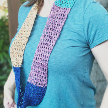 Colorblock Cowl