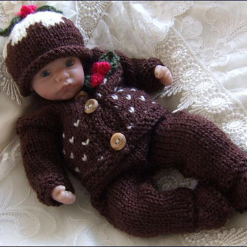'Lil Pudding' Xmas Knitting Pattern