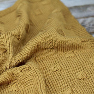 Bryn Knit Blanket Worsted
