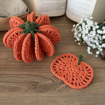 Pumpkin Coaster Set