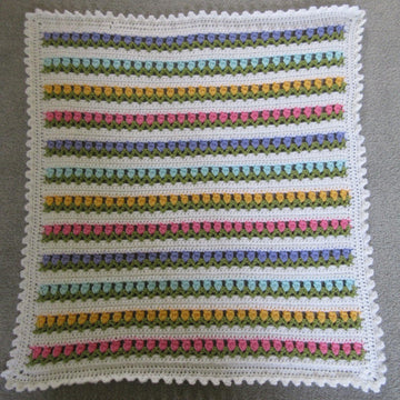 Tulip Flower Baby Blanket