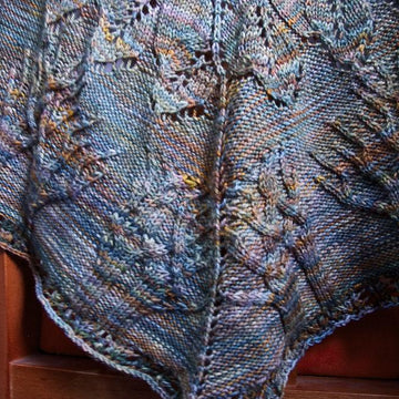 Into the Forest Square Shawl