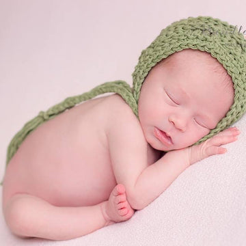 Basket Weave Baby Bonnet
