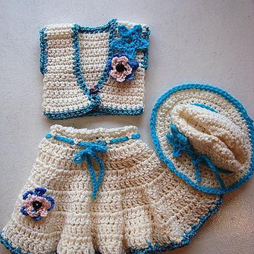 550-S, COWGIRL Set, skirt, vest, hat, booties