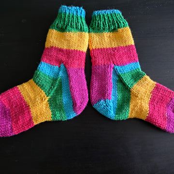 Colour Block Socks