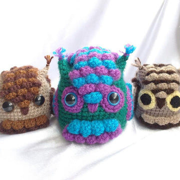 Feathered Owl Amigurumi