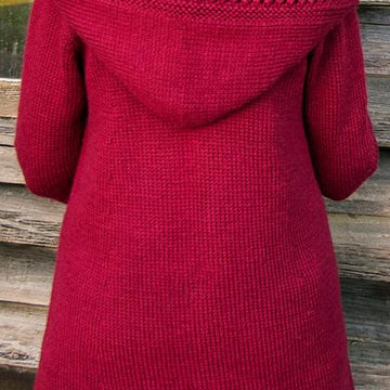 Boston Top-Down Hooded Coat #B106