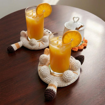 Kiwi Cat Phone Stand & Coaster