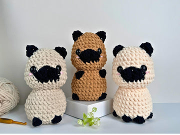 Pug Crochet No Sew