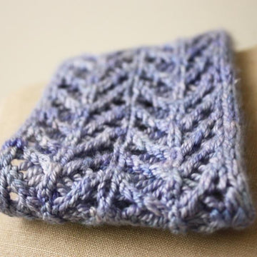 Chevrelle Knit Lace Neck Cuff