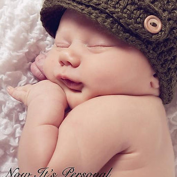 Newsboy Visor Hat With Strap Crochet Pattern 197