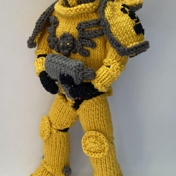 Imperial Fist Space Marine Doll