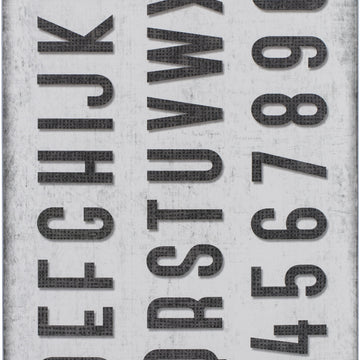 Sizzix XL Alphabet Die by Tim Holtz - Society