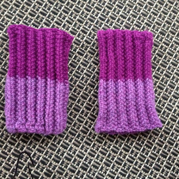 Color Block Boot Cuffs