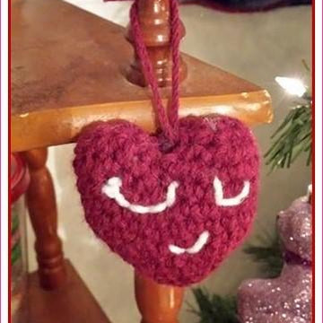 Crochet Baby Heart Amigurumi Pattern For Christmas Valentine