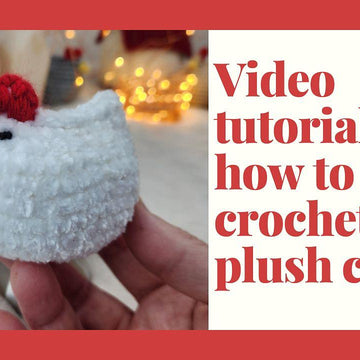 Mini Amigurumi Chick Pattern & Video (Scarf/Basket)