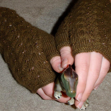 Burnished Gold Gauntlets