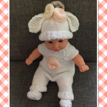 Dolls Clothes cute Rose Rabbit outfit