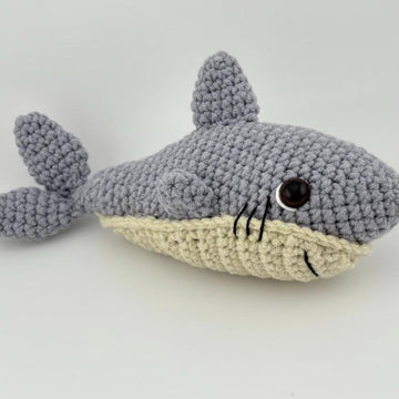 Tralalero Tralala Amigurumi Pattern – Available in English & Portuguese