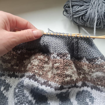Cozy Squirrel Knit Hat
