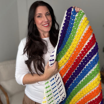 Rainbow Baby Blanket