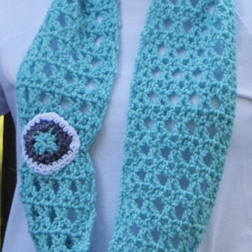 Diamond Lace Infinity Scarf for Girls and Ladies