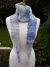 Tunisian Lace Scarf