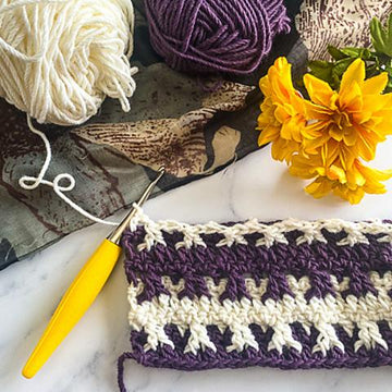 Striped Cluster Cowl
