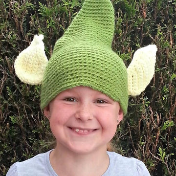 Crochet Tinkerbell Fairy Hat Pattern A Pixie Gnome Elf Cap