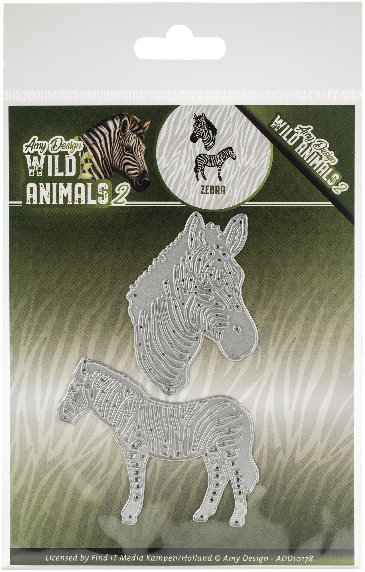 Find It Trading Amy Design Die - Zebra, Wild Animals 2