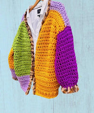 Super Chunky Crochet Cardigan