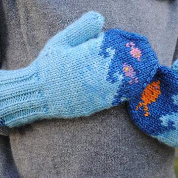 Fish in the Sea Mittens
