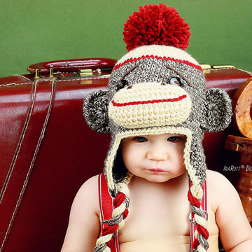Spunky The Sock Monkey Hat
