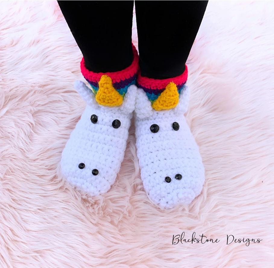 Unicorn Slippers - Child