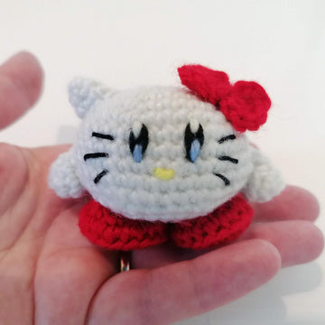 Kirby Hello Kitty Amigurumi
