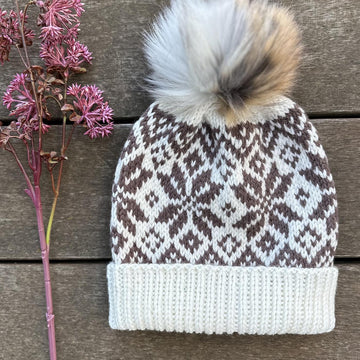 SnoStorm Snowflake Beanie