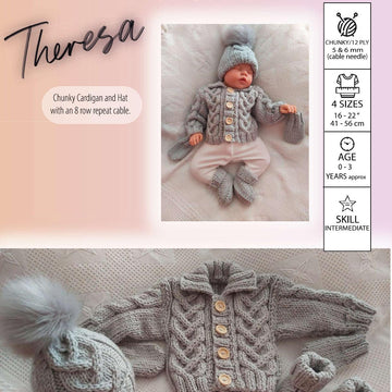 "Theresa" Chunky Knitting Pattern