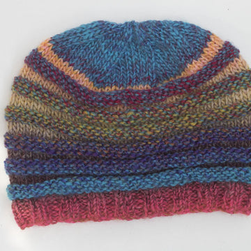 Multi-color Winter Hat and Scarf