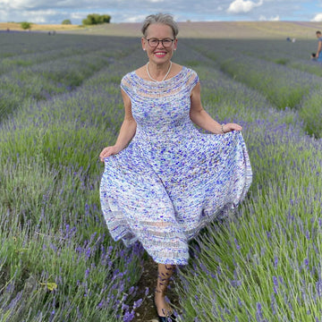 The Lavender Field Dress