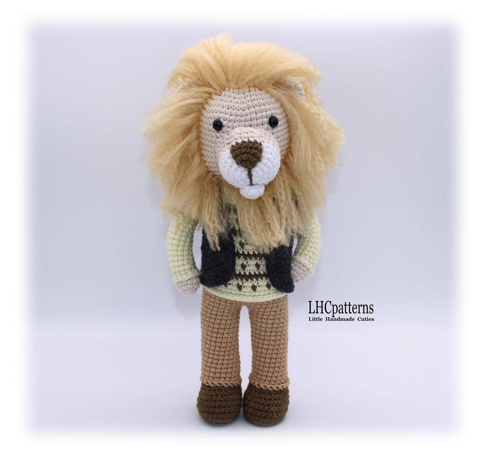 Lion Crochet Pattern