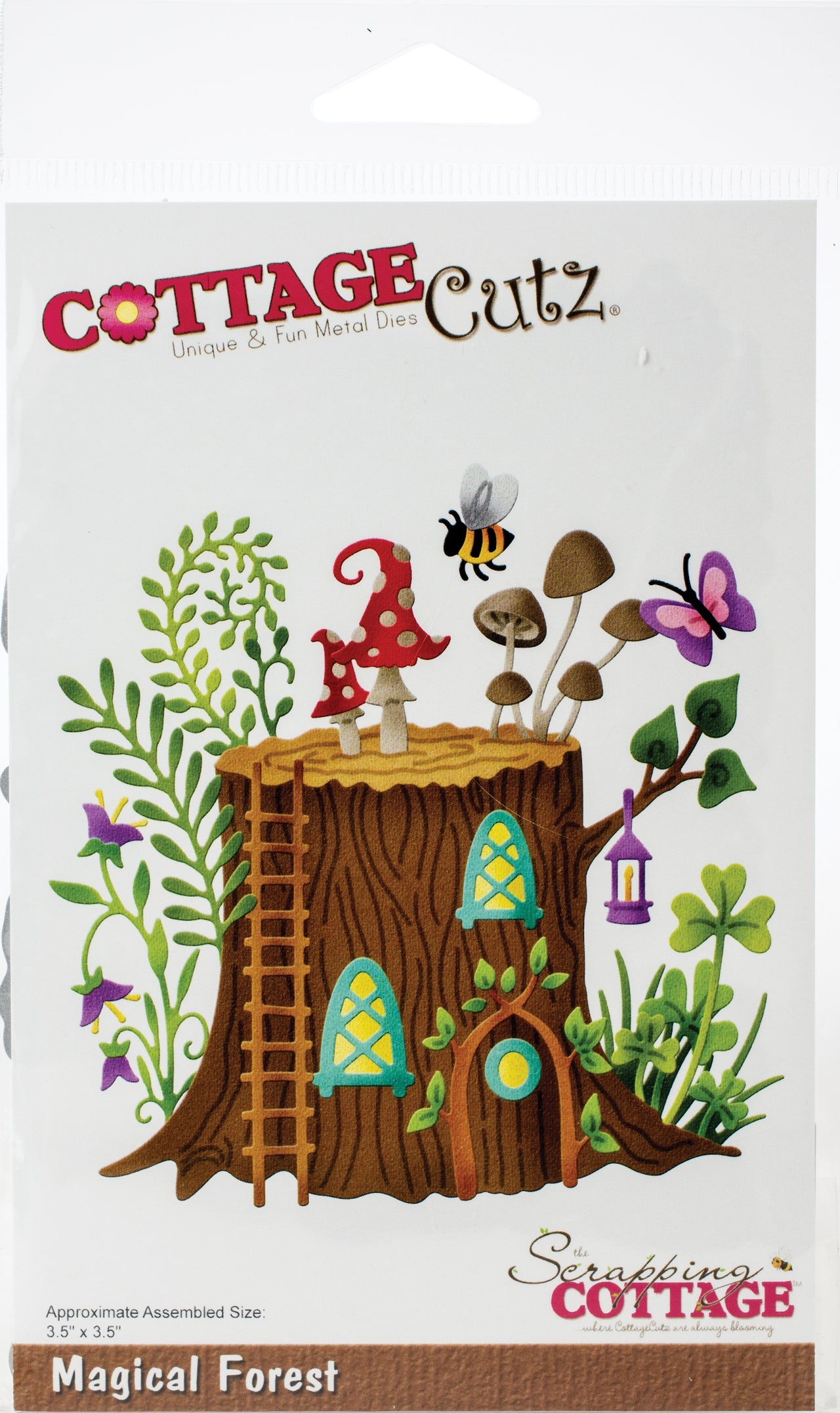 CottageCutz Dies - Magical Forest 3.5"X3.5"