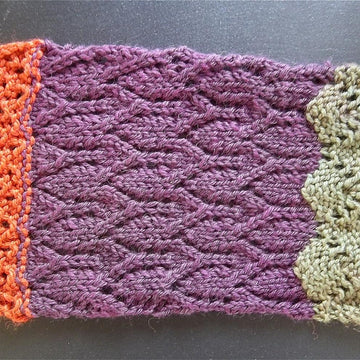 Stash Eater Sampler Scarf #2; Lace