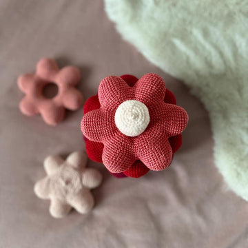 Flower - baby stacking toy