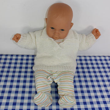 Baby Garter Stitch Sweater