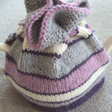 Flower Fairisle Tea Cosy