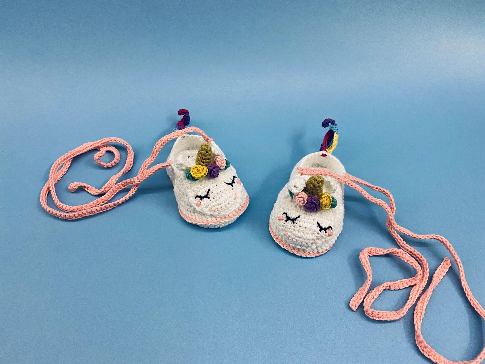 Unicorn baby shoes