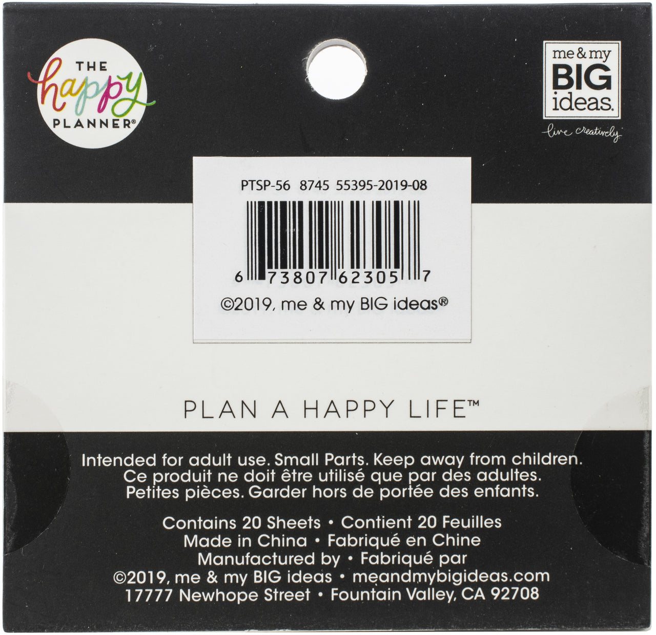 Happy Planner Tiny Sticker Pad - Recipe, 55/Pkg