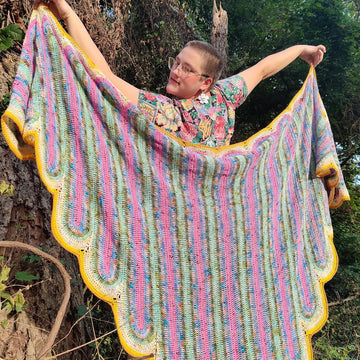 Ribbon Candy Shawl